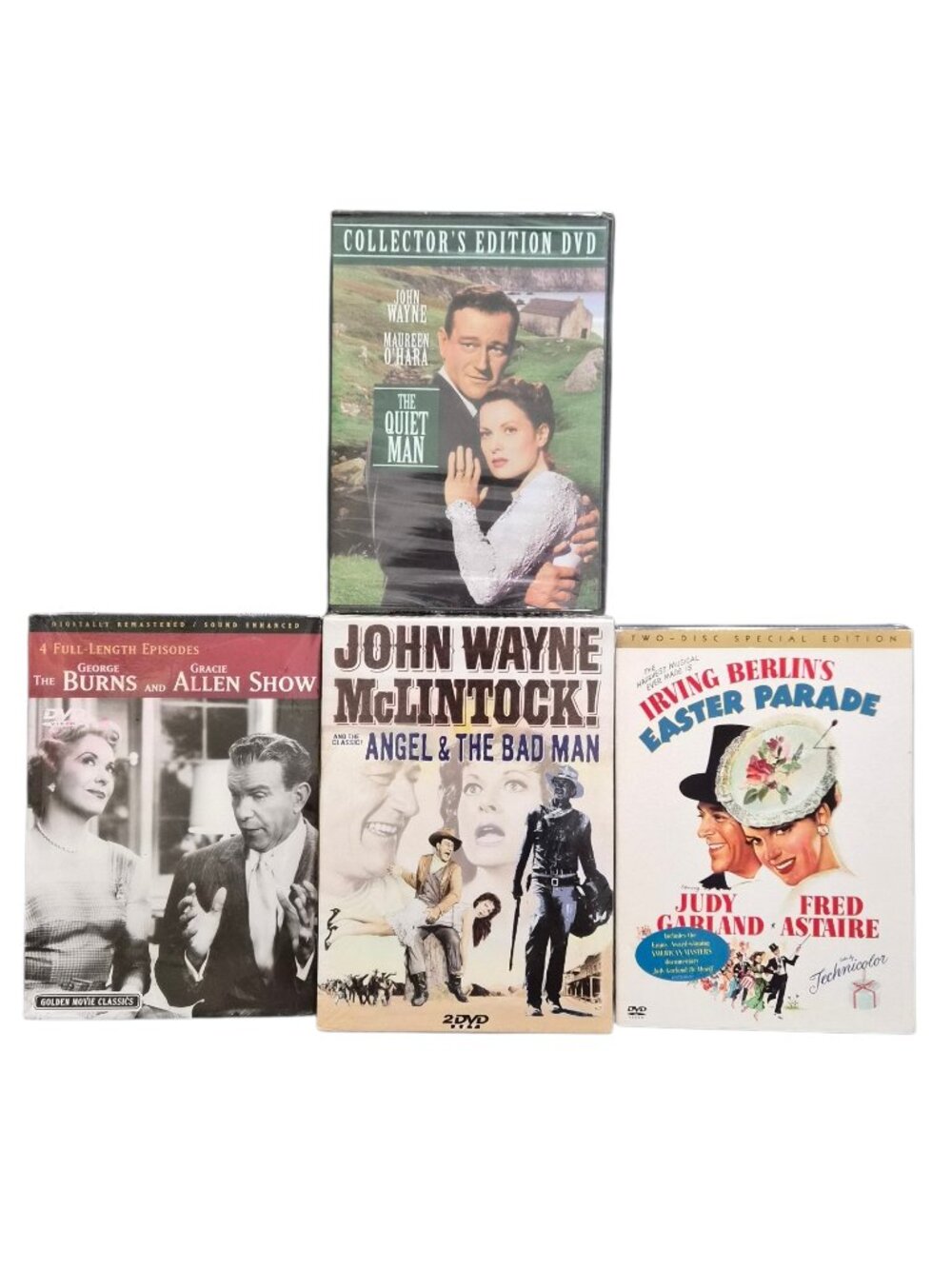 5 DVD Classic 40s-50s Comedy Romance Movies & Shows John Wayne, Fred Astaire NEW